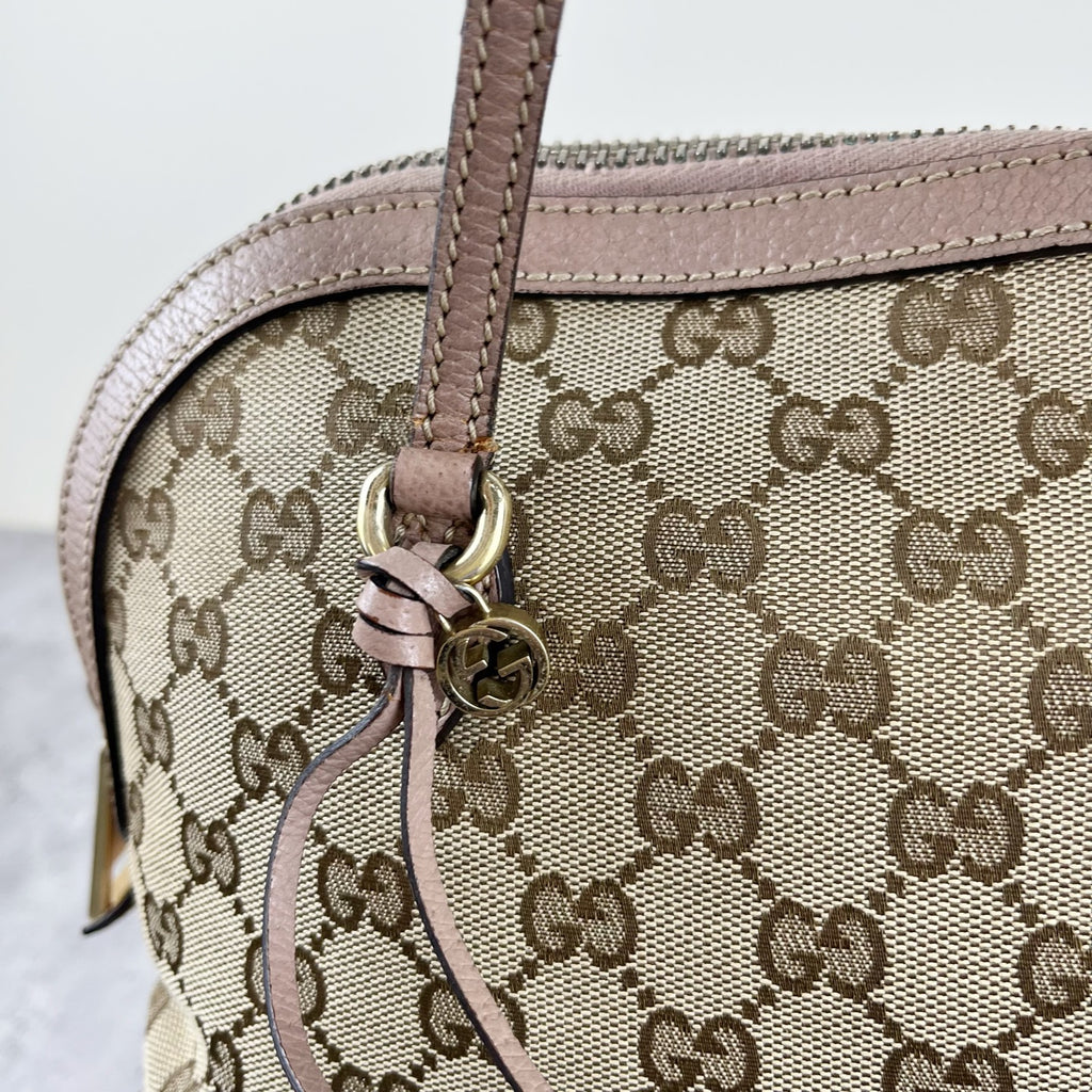 Gucci Canvas Pink Tote 323673-KH1BG-8866