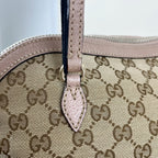 Gucci Canvas Pink Tote 323673-KH1BG-8866