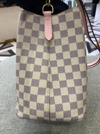 Louis Vuitton White Bucket & Drawstring Bag
