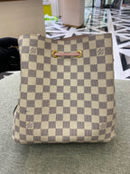 Louis Vuitton White Bucket & Drawstring Bag