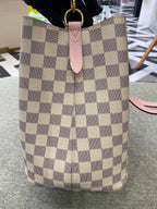 Louis Vuitton White Bucket & Drawstring Bag