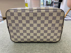 Louis Vuitton White Bucket & Drawstring Bag