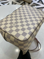 Louis Vuitton White Bucket & Drawstring Bag