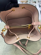 Louis Vuitton White Bucket & Drawstring Bag