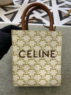 Celine White Tote