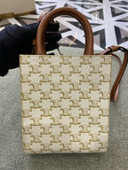 Celine White Tote