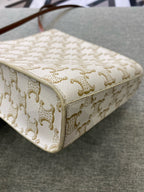 Celine White Tote