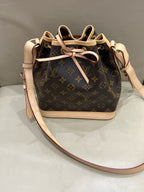 Louis Vuitton NOÉ BB Handbag Bucket & Drawstring Bag 22 x 24 x 15 M46983