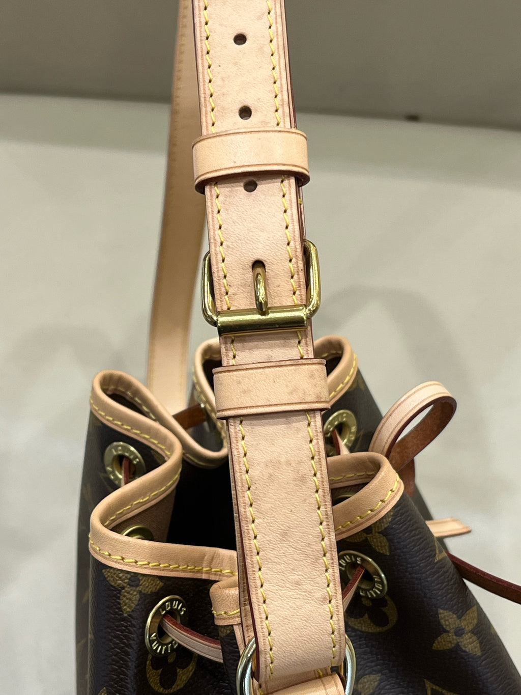 Louis Vuitton NOÉ BB Handbag Bucket & Drawstring Bag 22 x 24 x 15 M46983