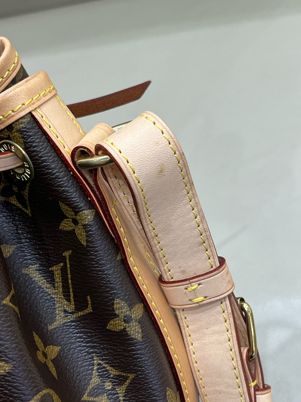 Louis Vuitton NOÉ BB Handbag Bucket & Drawstring Bag 22 x 24 x 15 M46983