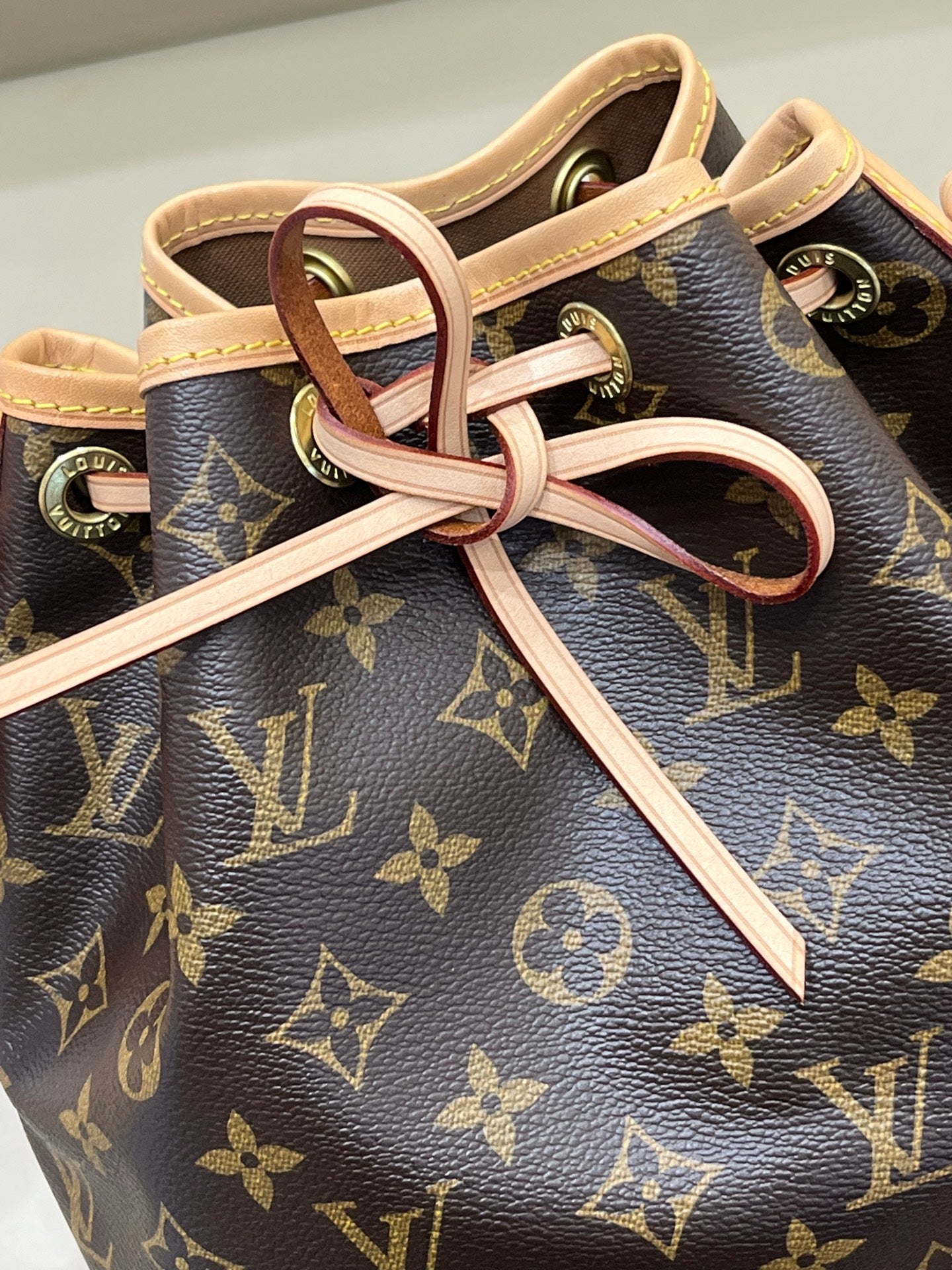 Louis Vuitton NOÉ BB Handbag Bucket & Drawstring Bag 22 x 24 x 15 M46983