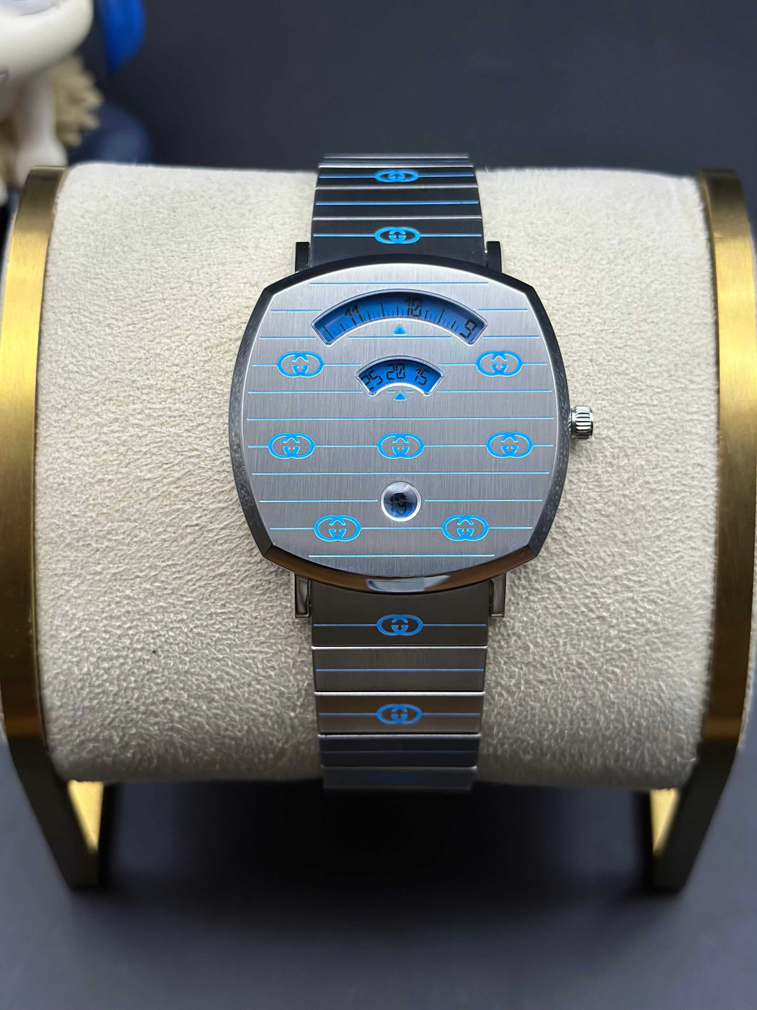 Gucci Blue Quartz watch