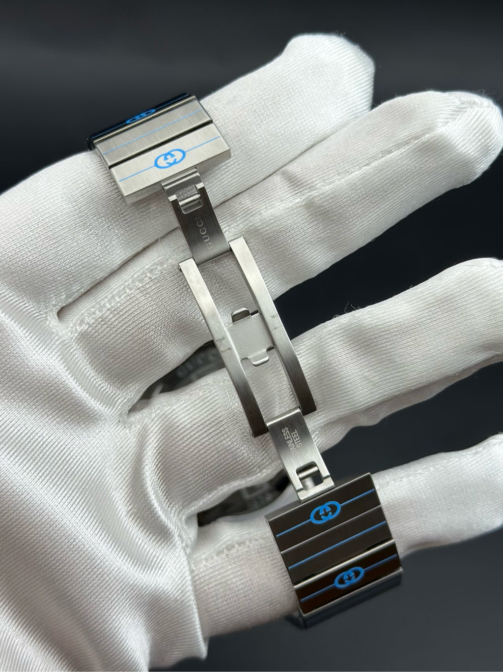 Gucci Blue Quartz watch