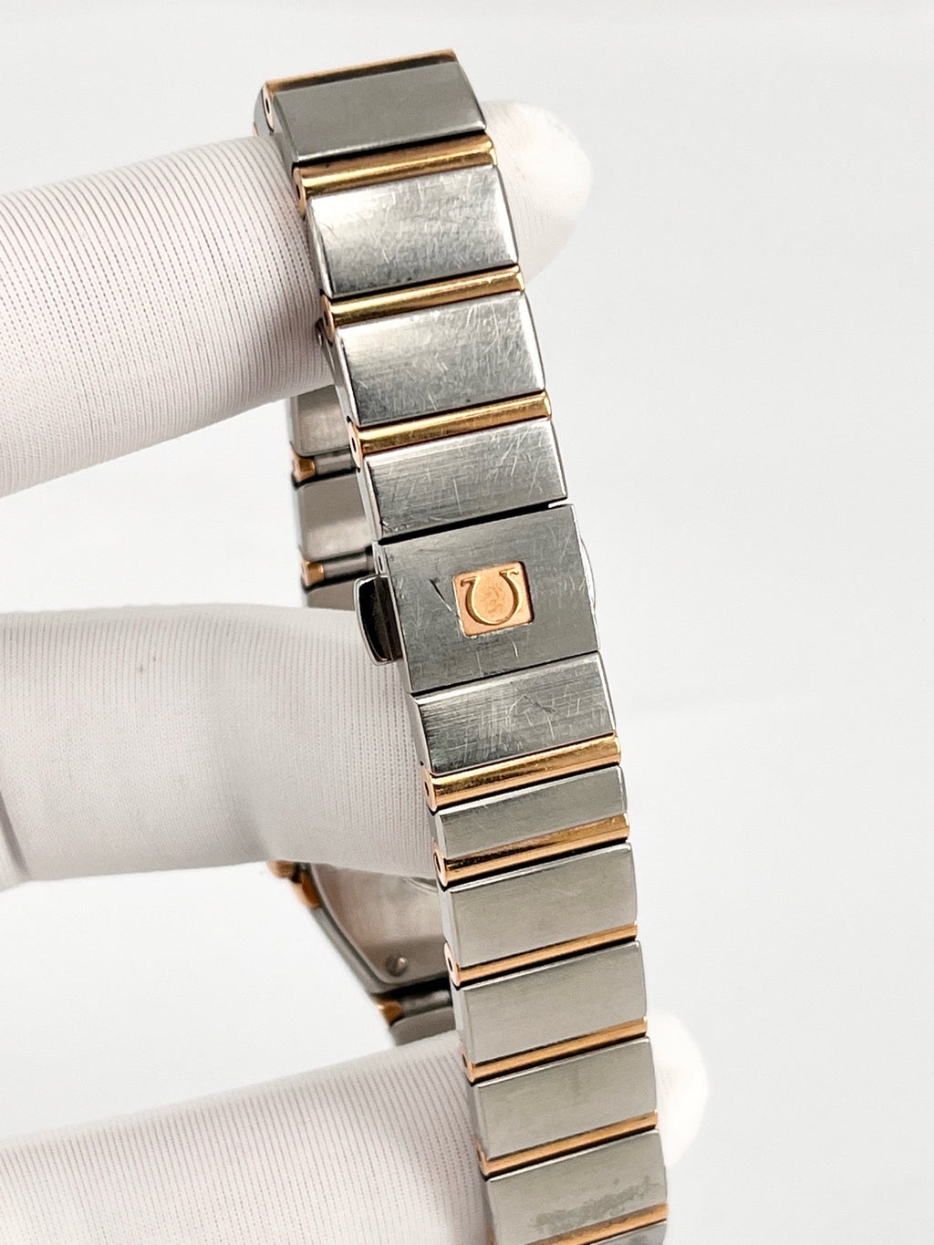 Omega Rose gold Quartz watch