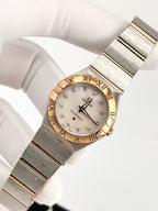 Omega Rose gold Quartz watch