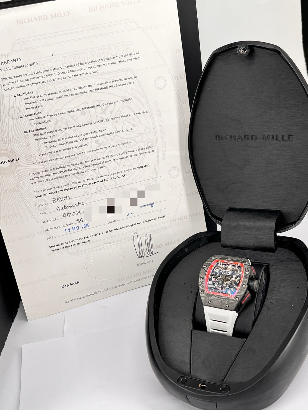 Richard Mille Carbon fiber