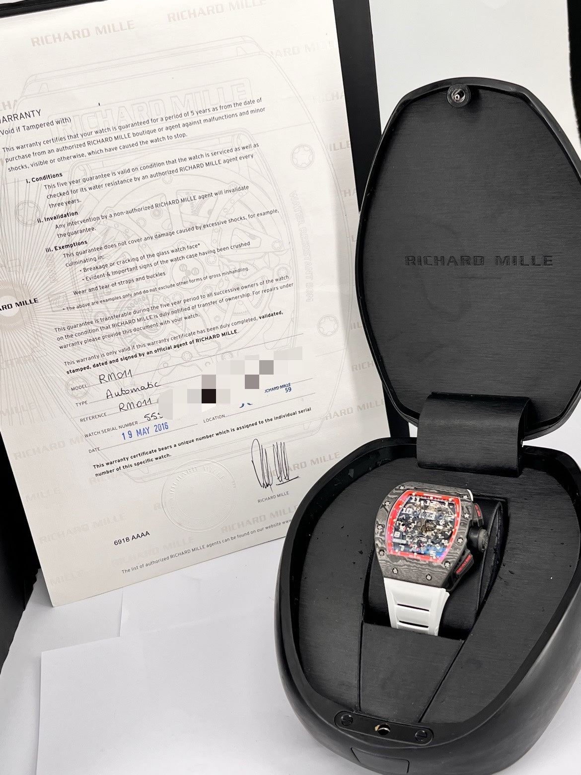 Richard Mille Carbon fiber