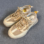 空白 Alcantara Brown Lifestyle sneakers