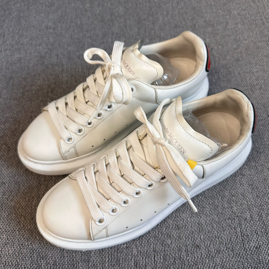 Alexander McQueen White Skate shoes