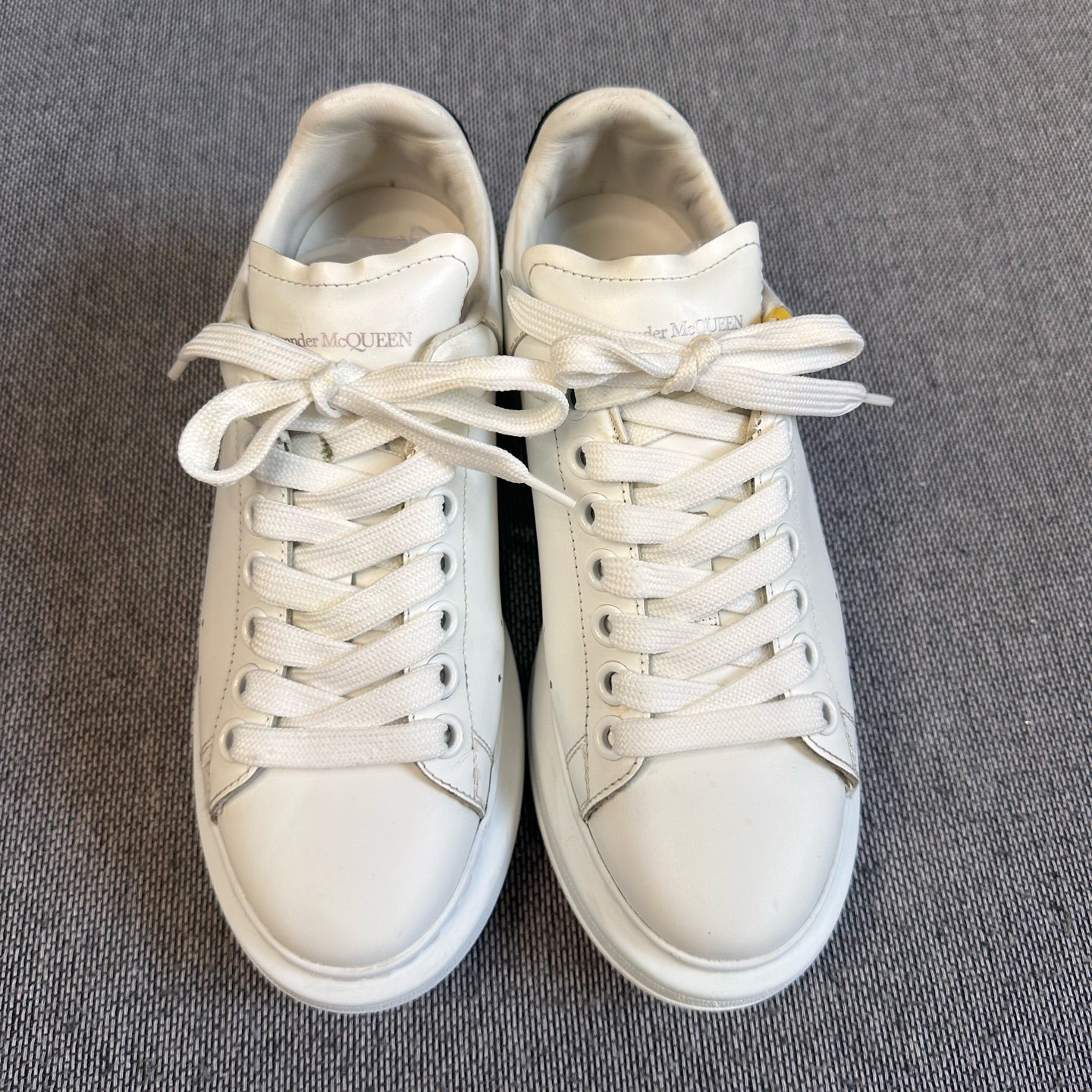 Alexander McQueen White Skate shoes