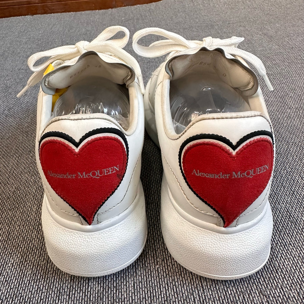 Alexander McQueen White Skate shoes