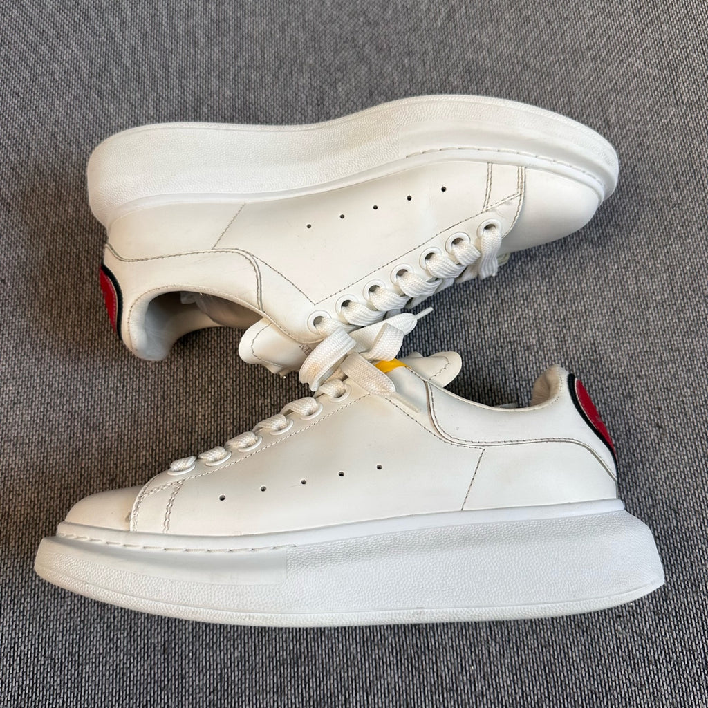 Alexander McQueen White Skate shoes
