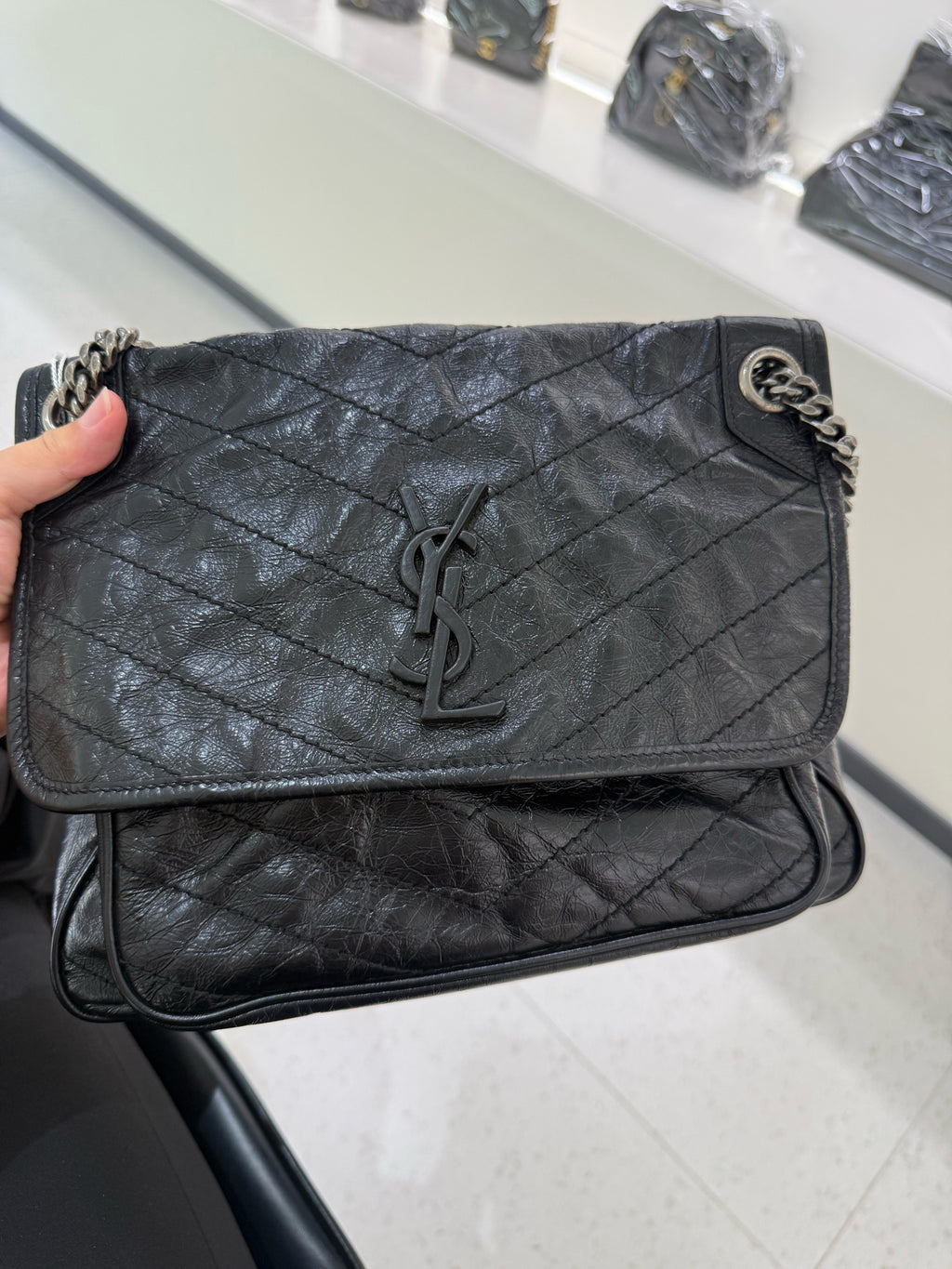 Saint laurent Black Backpack