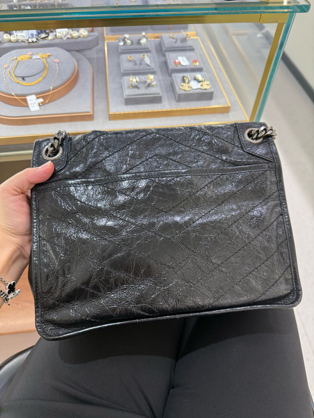Saint laurent Black Backpack