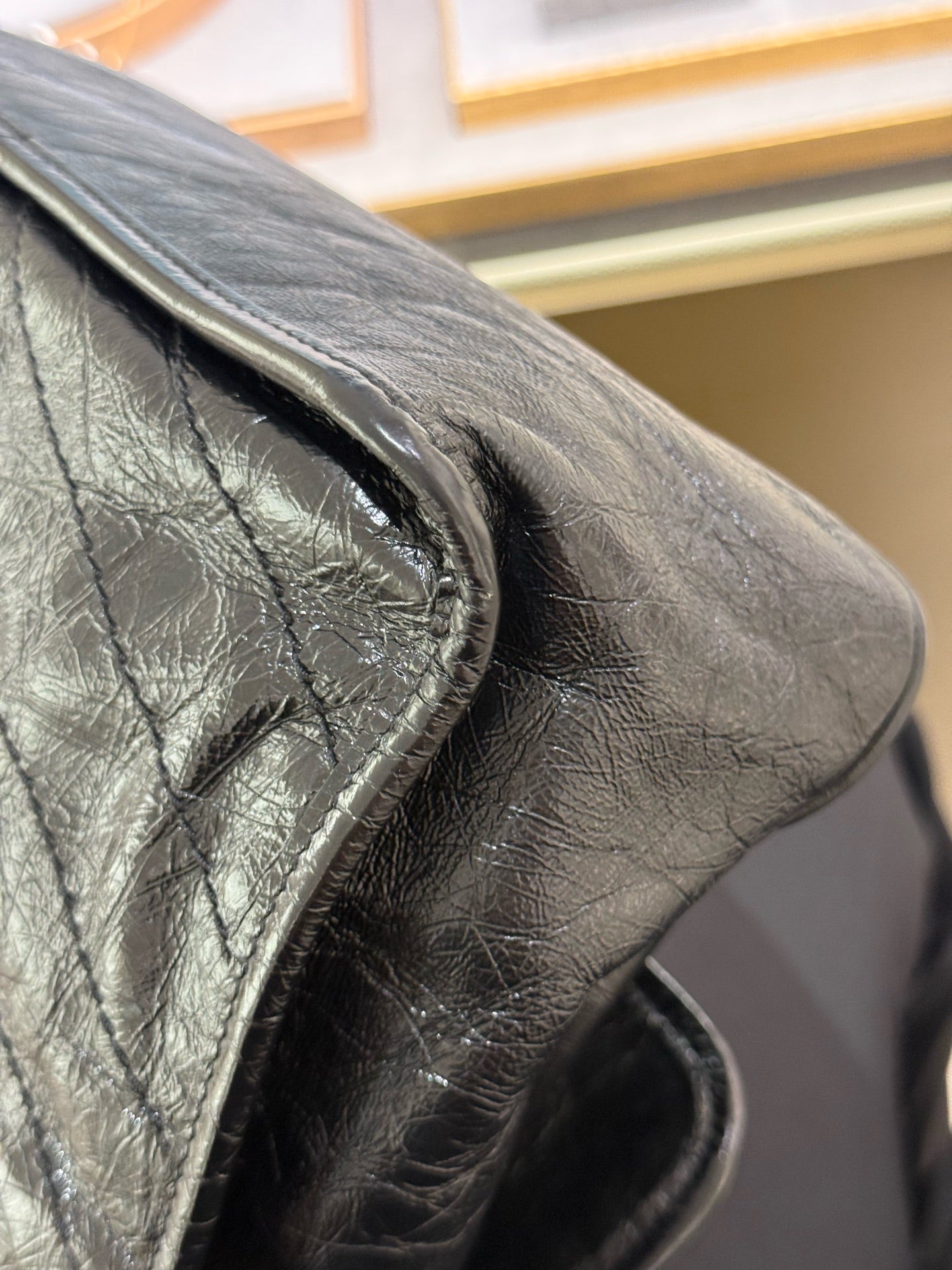 Saint laurent Black Backpack
