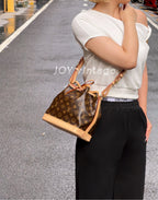 Louis Vuitton NOÉ BB Handbag Bucket & Drawstring Bag 22 x 24 x 15 M46983