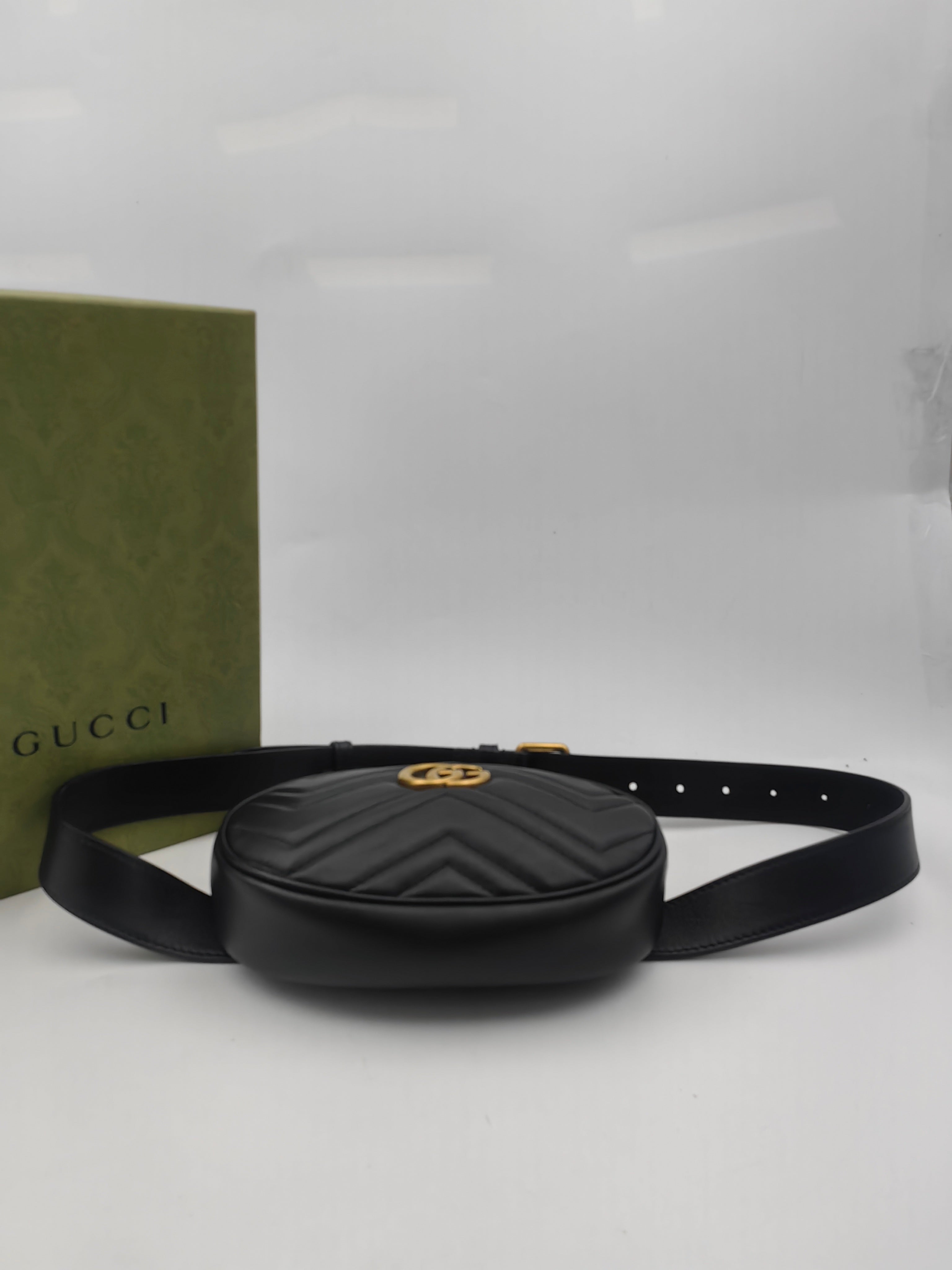 Gucci Black Belt Bag & Fanny Pack
