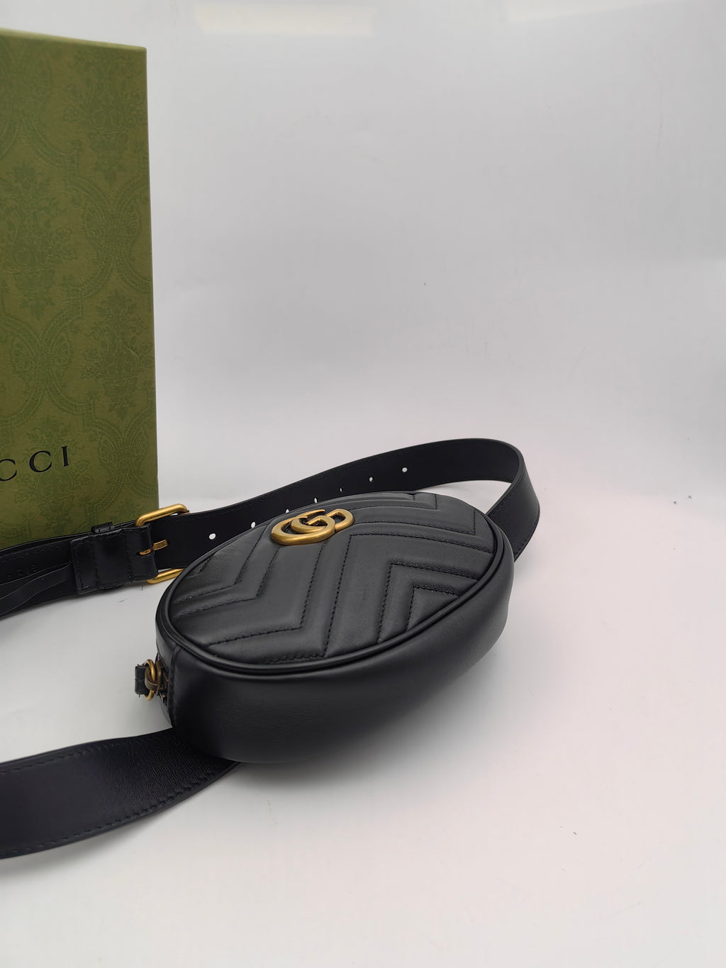 Gucci Black Belt Bag & Fanny Pack