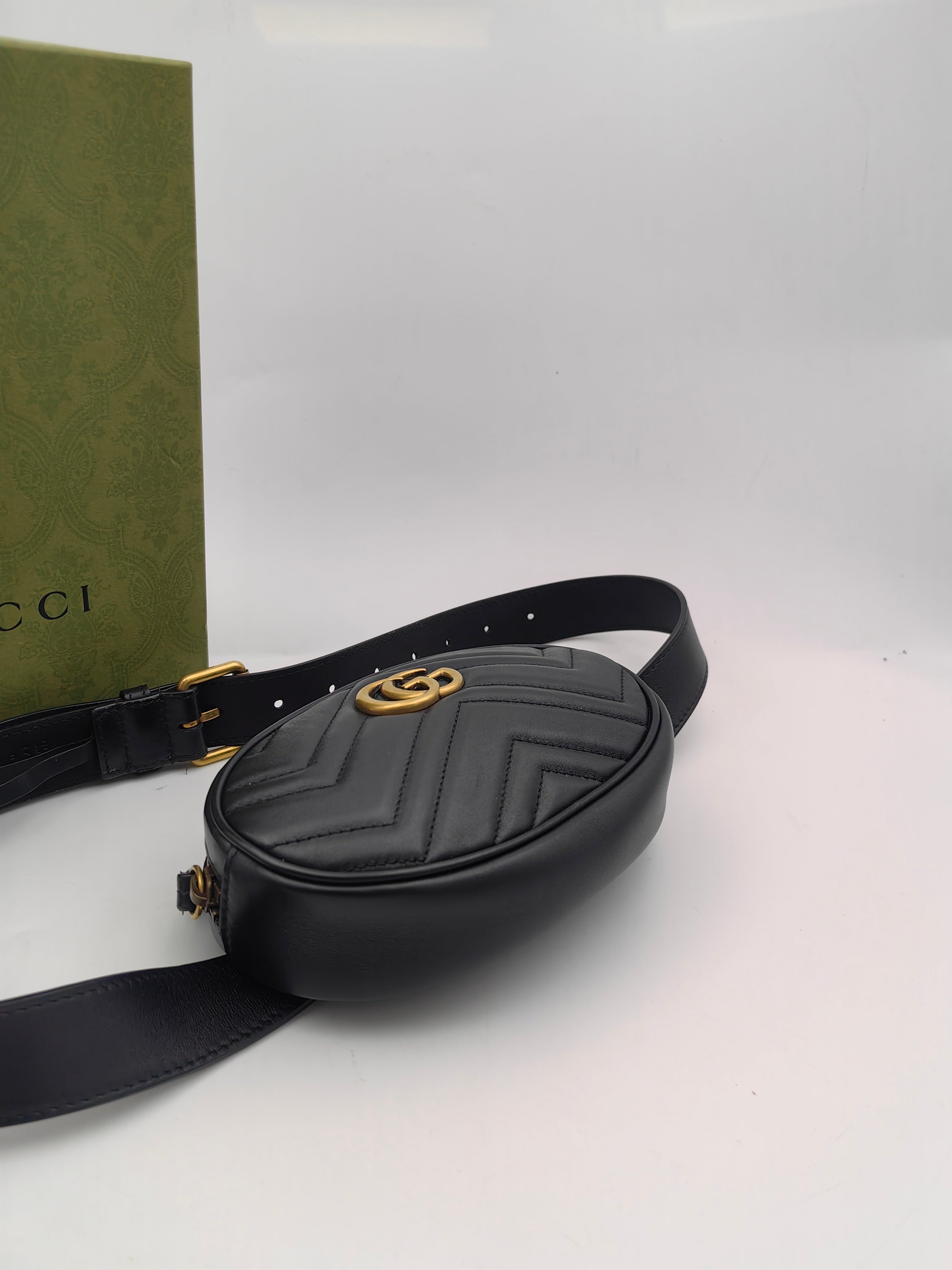 Gucci Black Belt Bag & Fanny Pack