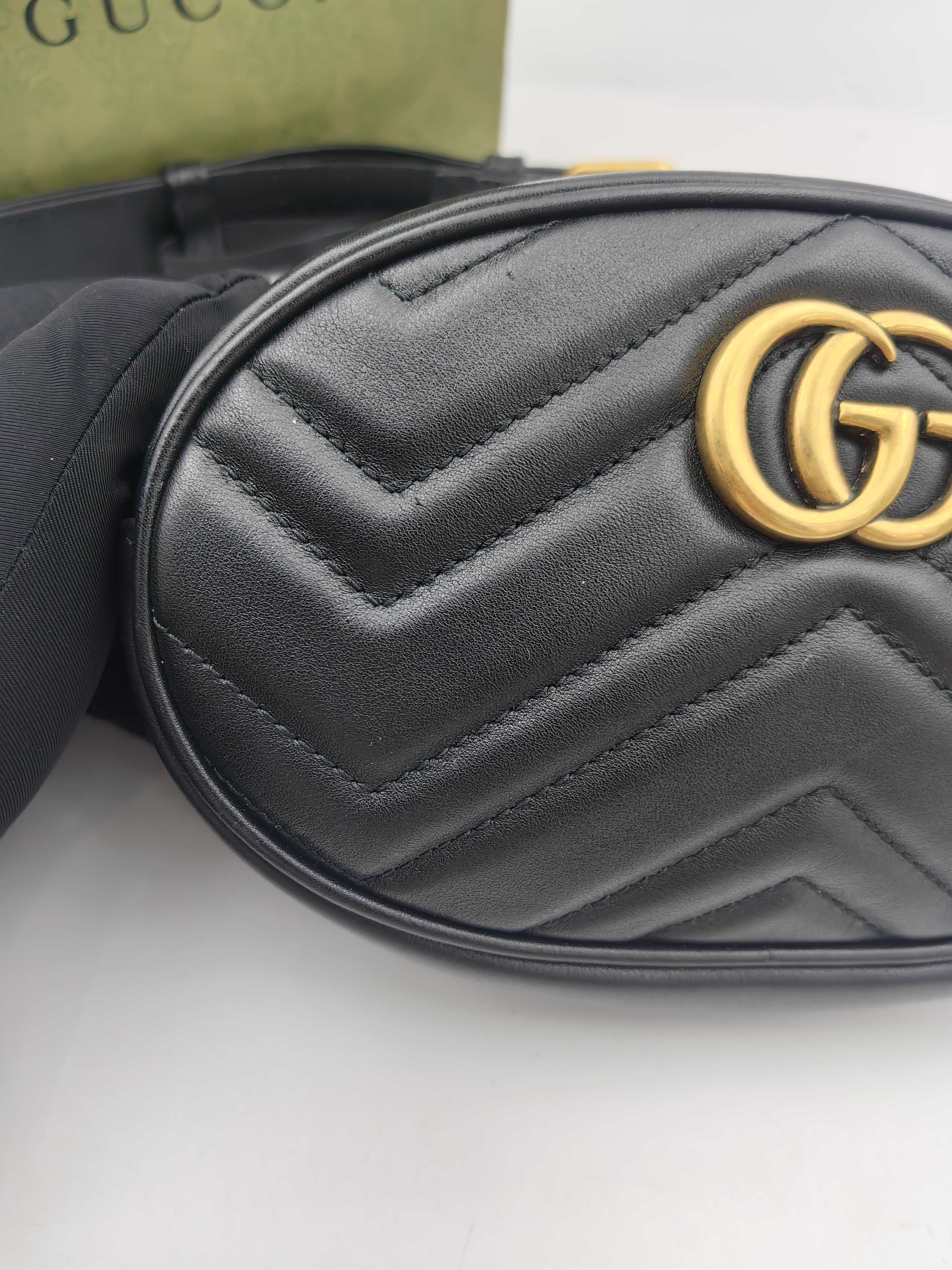 Gucci Black Belt Bag & Fanny Pack