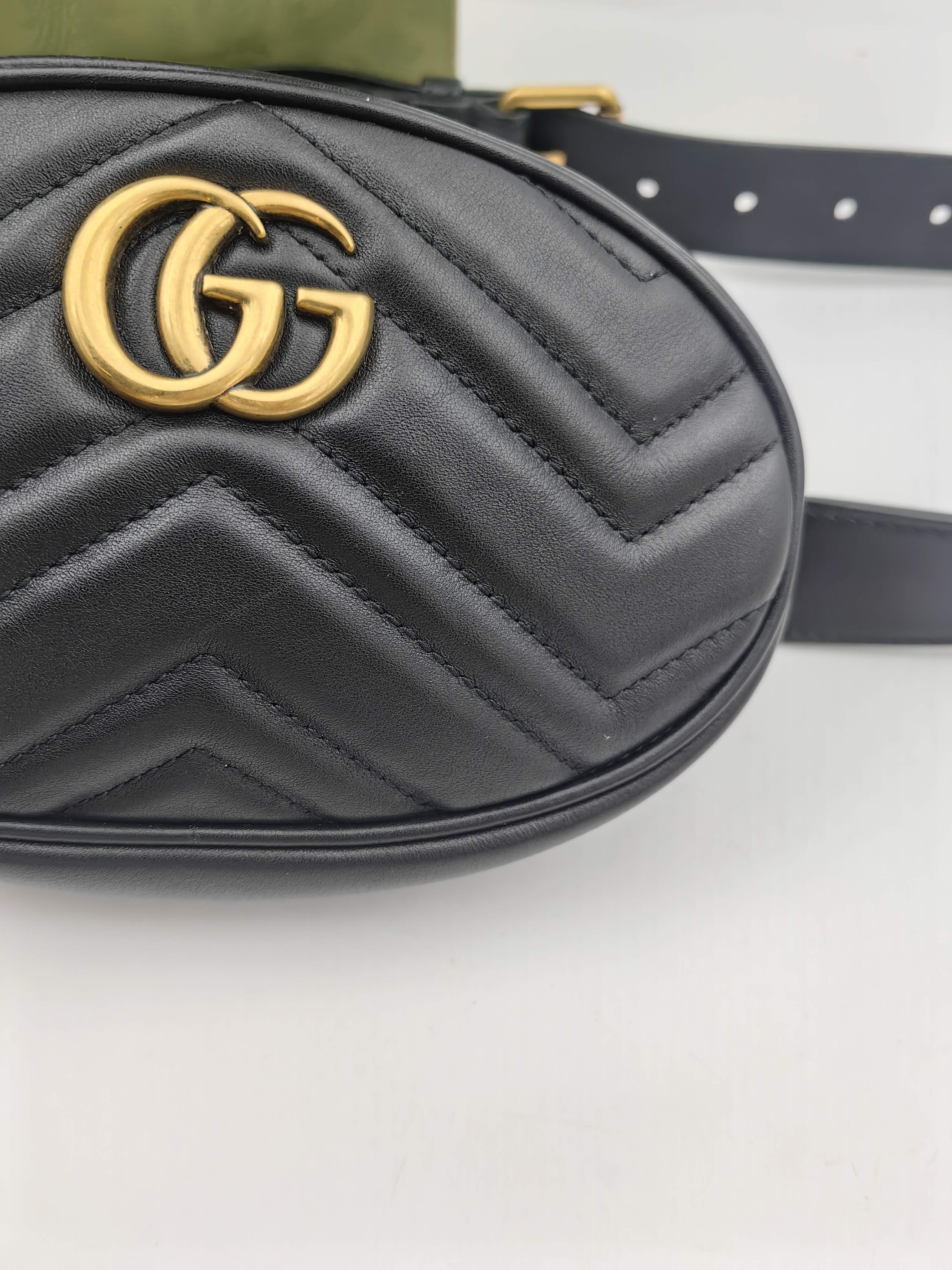 Gucci Black Belt Bag & Fanny Pack