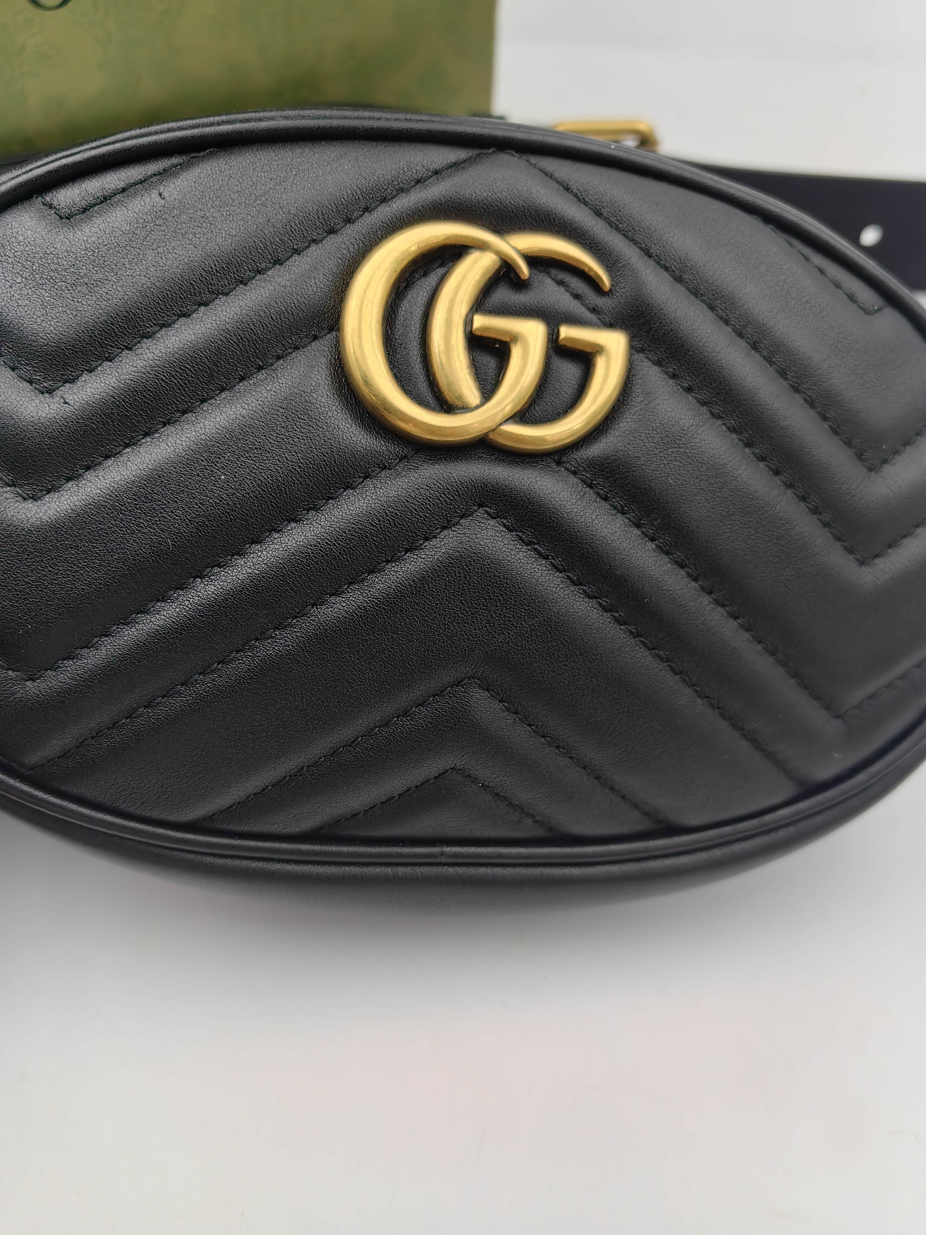 Gucci Black Belt Bag & Fanny Pack