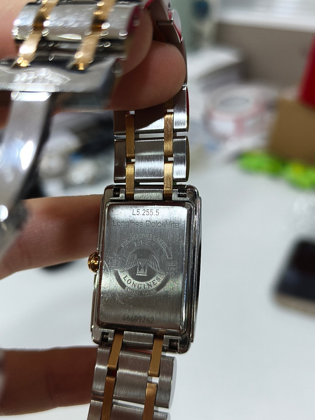 Longines Elegance Quartz watch 20.80 x 32.00 mm L5.255.5.89.7
