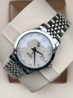 Longines The Pioneer Series White Automatic (self-winding) watch 30.00mm L2.321.4.87.6