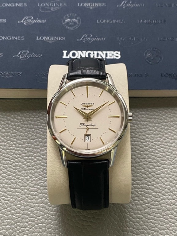 Longines Classic Reissue White Automatic (self-winding) watch 38.50mm L4.795.4.78.2