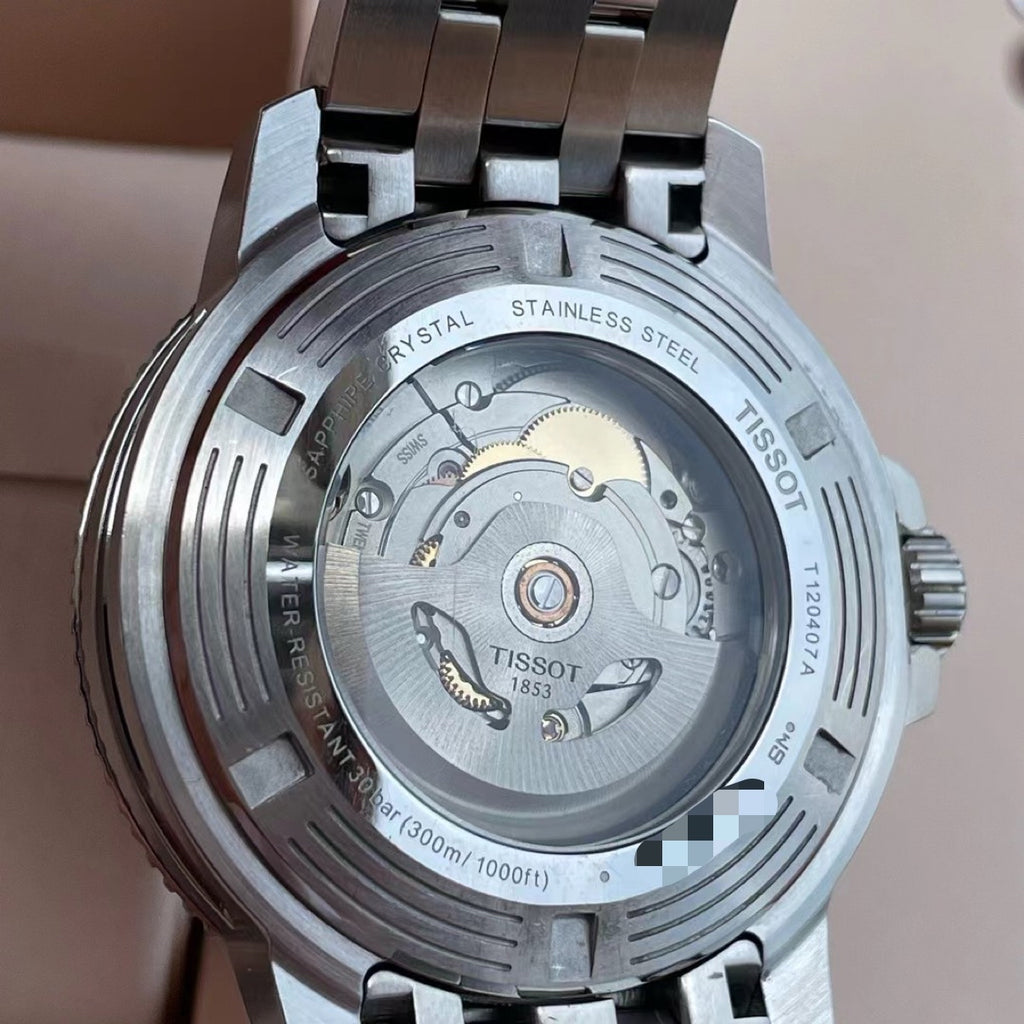 Tissot Exercise Black Automatic (self-winding) watch 43 millimeters T1204071105100
