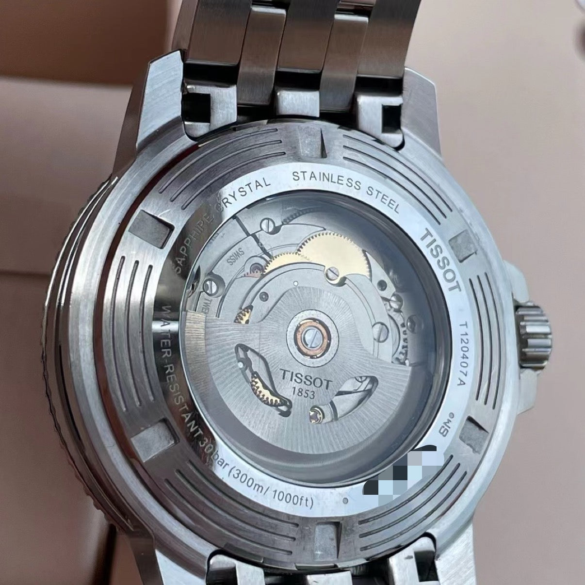 Tissot Exercise Black Automatic (self-winding) watch 43 millimeters T1204071105100