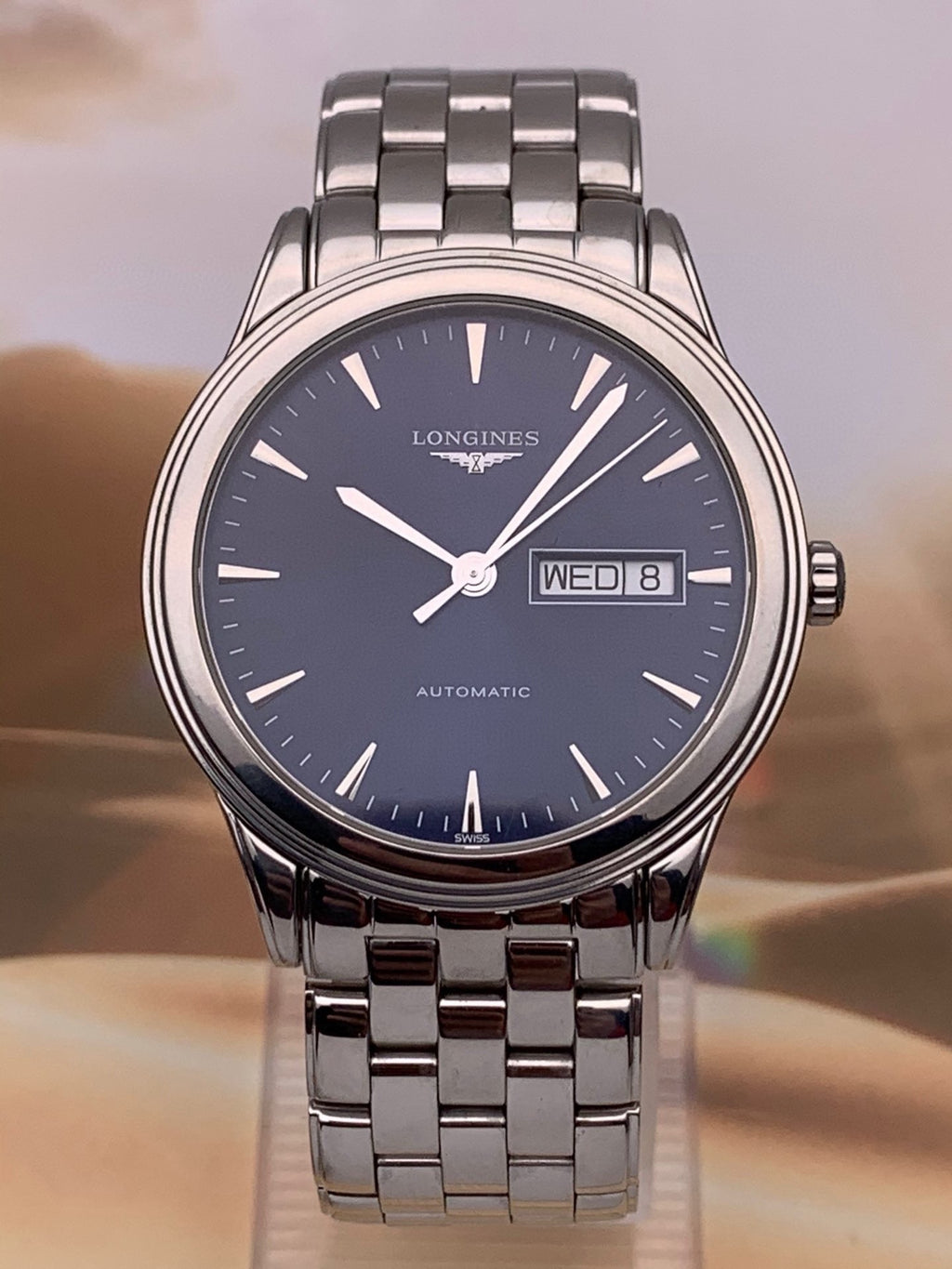Longines Flagship Series Blue Automatic (self-winding) watch 38.50 MM L4.899.4.92.6