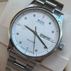 Mido Helmsman White Automatic (self-winding) watch 38 millimeters M005.830.11.036.02