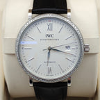 Longines White Automatic (self-winding) watch
