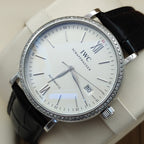 Longines White Automatic (self-winding) watch