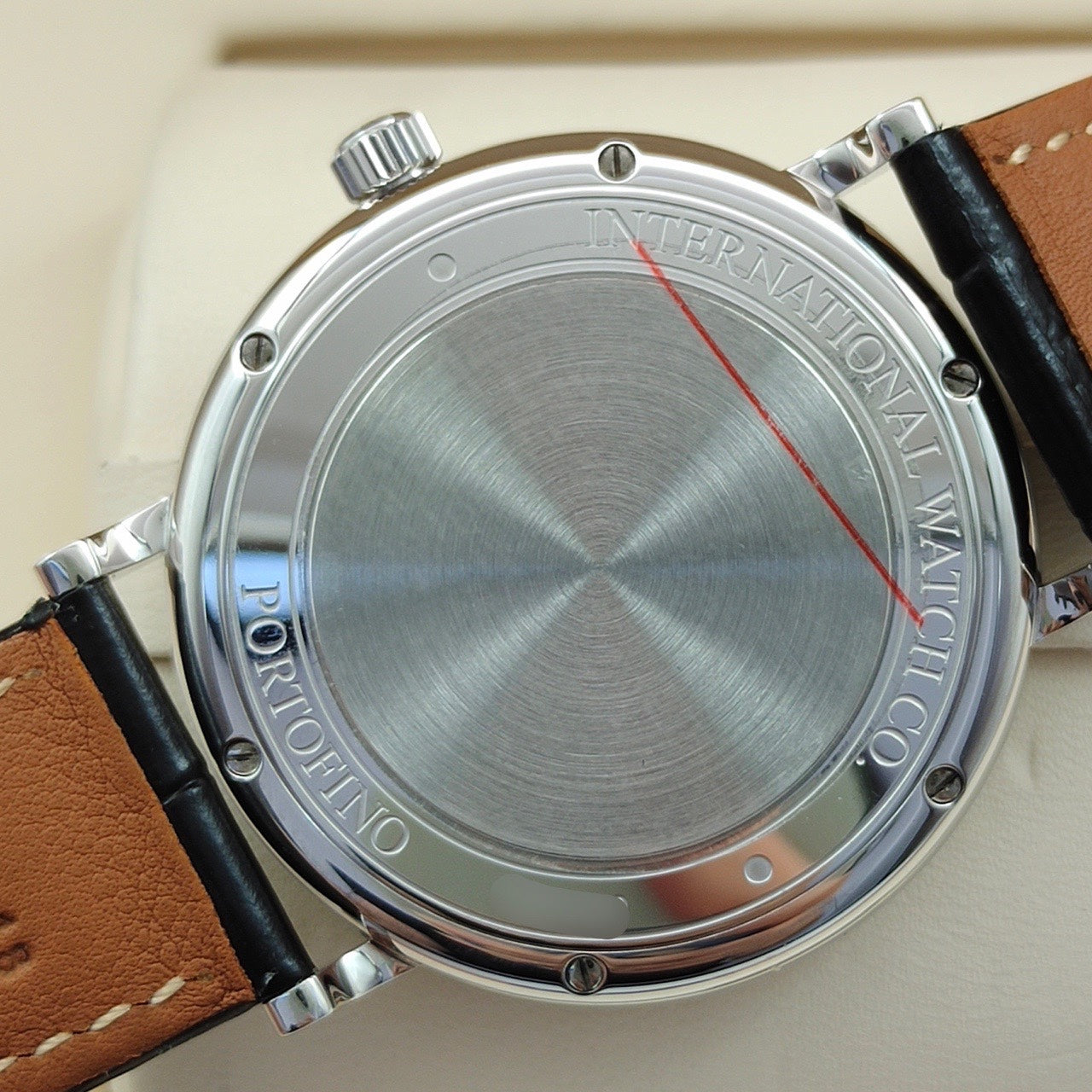 Longines White Automatic (self-winding) watch