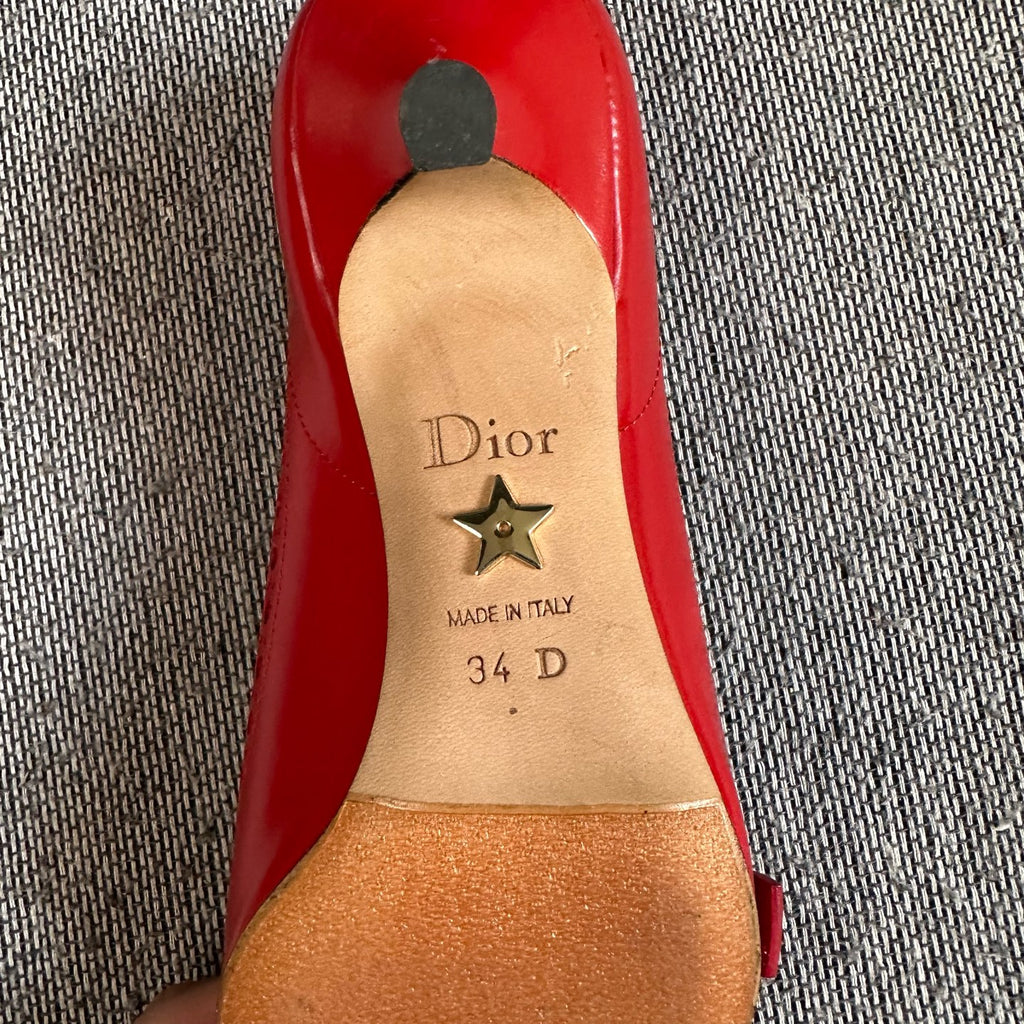Dior Red High heels