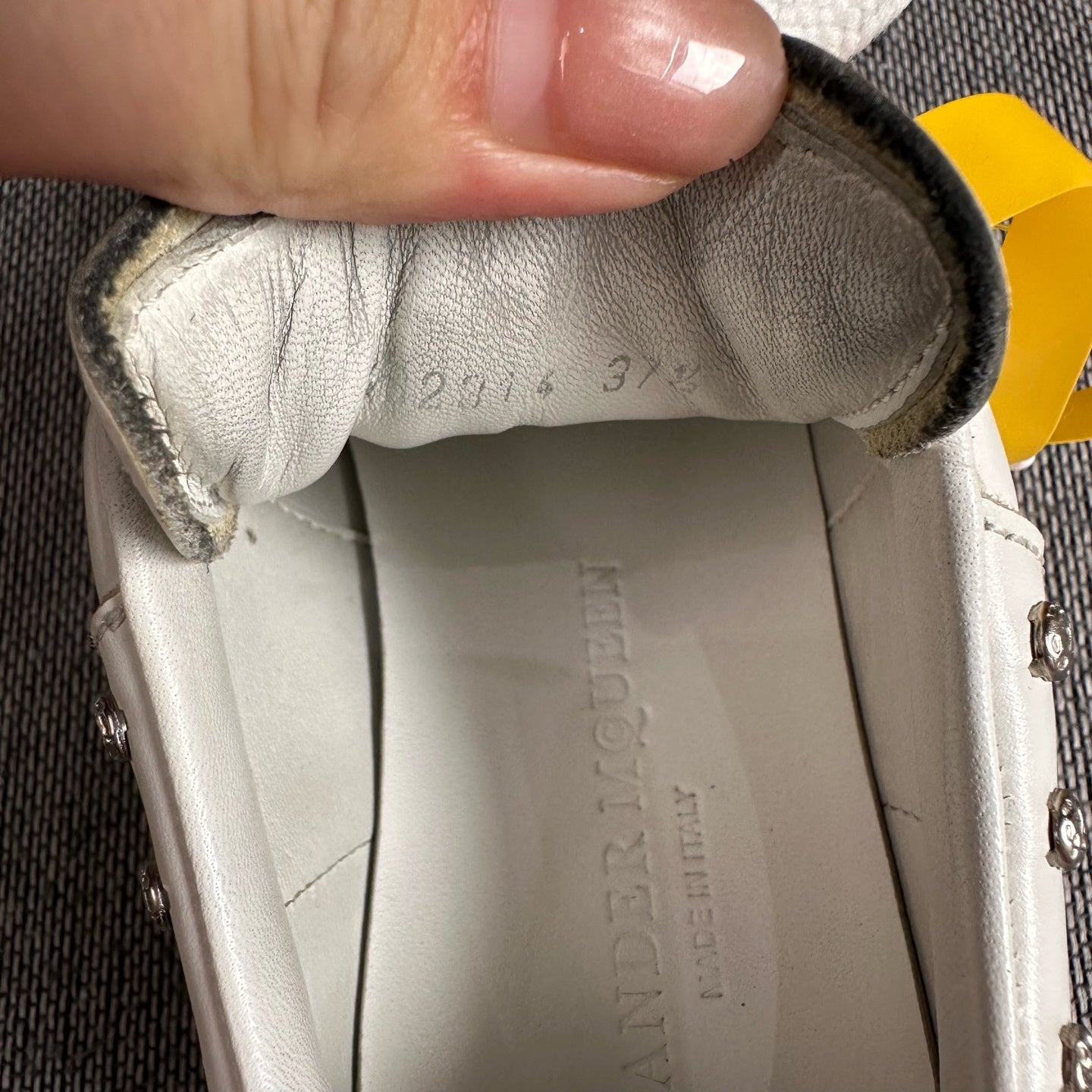 Alexander McQueen White Lifestyle sneakers