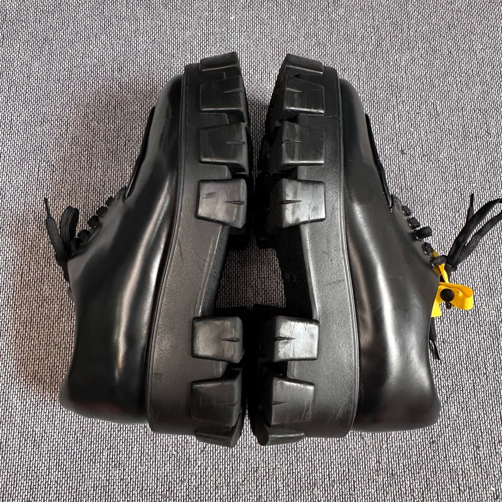 Prada Leather Black Platform shoes