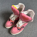空白 Leather Pink Skate shoes